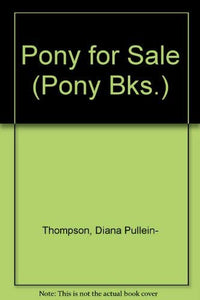 Pony for Sale 