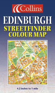 Edinburgh Streetfinder Colour Map 