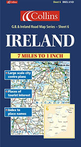 Road Map Great Britain and Ireland 