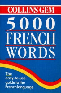 Collins Gem 5000 French Words 