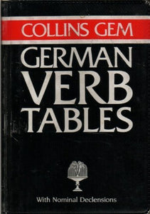 Collins Gem German Verb Tables 