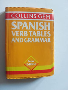 Collins Gem Spanish Verb Tables and Grammar 