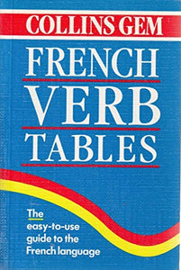 Collins Gem French Verb Tables 