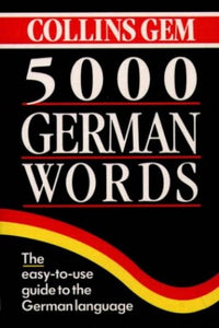 Collins GEM 5000 German Words 