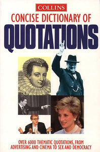 Collins Concise Dictionary of Quotations 