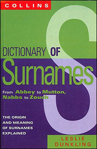 Collins Dictionary Of Surnames 