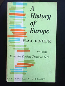 History of Europe Volume 1 