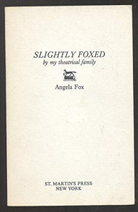 Slightly Foxed 