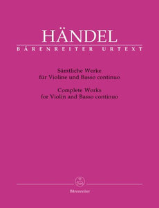 Complete Works for Violin & Basso Continuo 