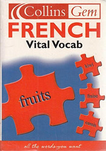 Collins Gem French Vital Vocab 