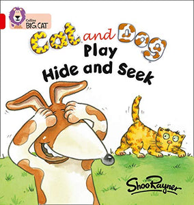 Cat and Dog Play Hide and Seek 