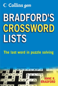 Bradford's Crossword Lists 