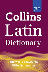 Collins Gem Latin Dictionary 