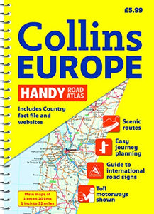 Collins Handy Road Atlas Europe 