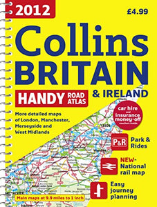 2012 Collins Handy Road Atlas Britain 