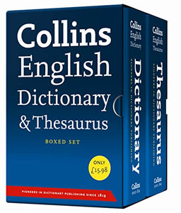 Collins English Dictionary and Thesaurus set 