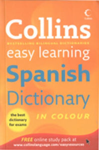 Collins Easy Learning Spanish Dictionary In Colour, 