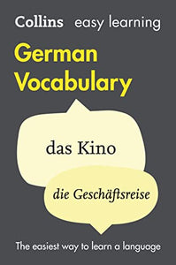 Easy Learning German Vocabulary 