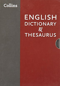 COLLINS ENGLISH DICTIONARY & THESAURUS SLIPCASE 