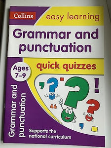 Grammar and punctuation 