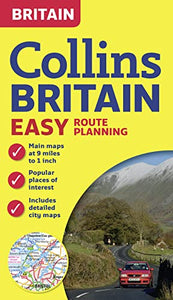 Collins Britain Easy Route Planning Map 