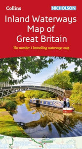 Collins Nicholson Inland Waterways Map of Great Britain 