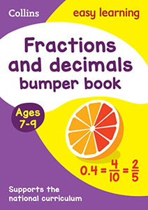 Fractions & Decimals Bumper Book Ages 7-9 