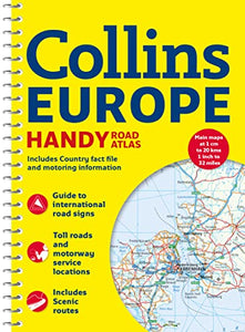 Collins Handy Road Atlas Europe 