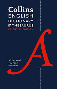 English Dictionary and Thesaurus Essential 