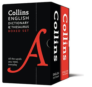 English Dictionary and Thesaurus Boxed Set 