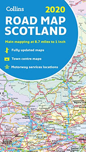 2020 Collins Map of Scotland 