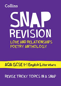 AQA Poetry Anthology Love and Relationships Revision Guide 