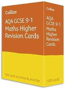 AQA GCSE 9-1 Maths Higher Revision Cards 