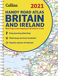 GB Road Atlas Britain 2021 Handy 