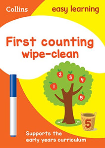 First Counting Age 3-5 Wipe Clean Activity Book 