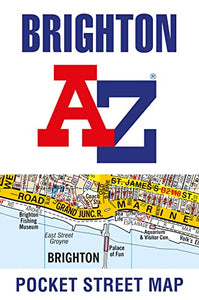 Brighton A-Z Pocket Street Map 