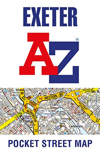 Exeter A-Z Pocket Street Map 