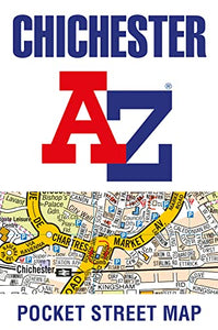 Chichester A-Z Pocket Street Map 