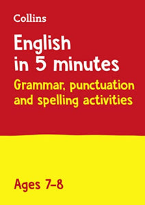 English in 5 Minutes a Day Age 7-8 