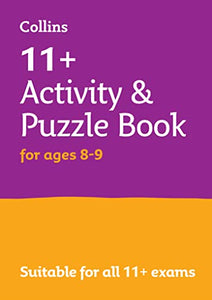 11+ Activity and Puzzle Book for ages 8-9 