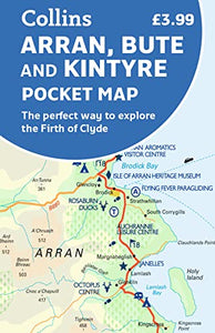 Arran, Bute and Kintyre Pocket Map 