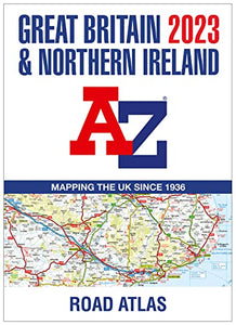 Great Britain A-Z Road Atlas 2023 (A3 Paperback) 