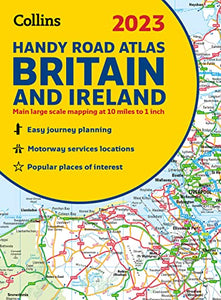 2023 Collins Handy Road Atlas Britain and Ireland 