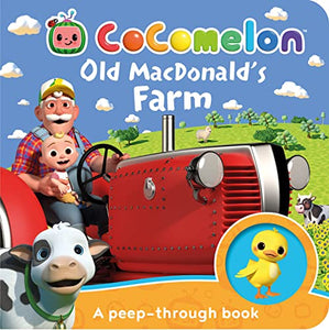 Official Cocomelon: Old MacDonald’s Farm: A peep-through book 