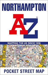 Northampton A-Z Pocket Street Map 