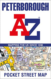 Peterborough A-Z Pocket Street Map 