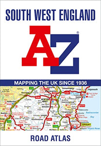 South West England A-Z Road Atlas 