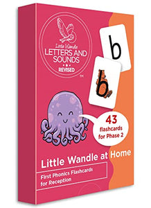 Little Wandle at Home First Phonics Flashcards for Reception 