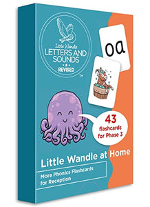 Little Wandle at Home More Phonics Flashcards for Reception 