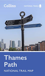 Thames Path National Trail Map 